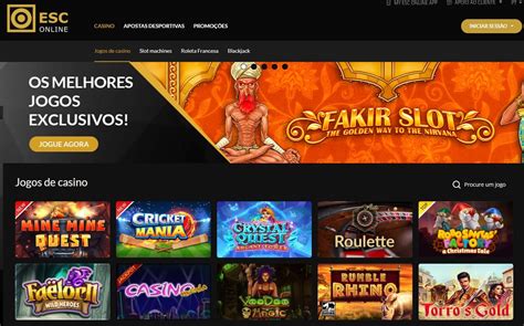 casino esc,esc promoções